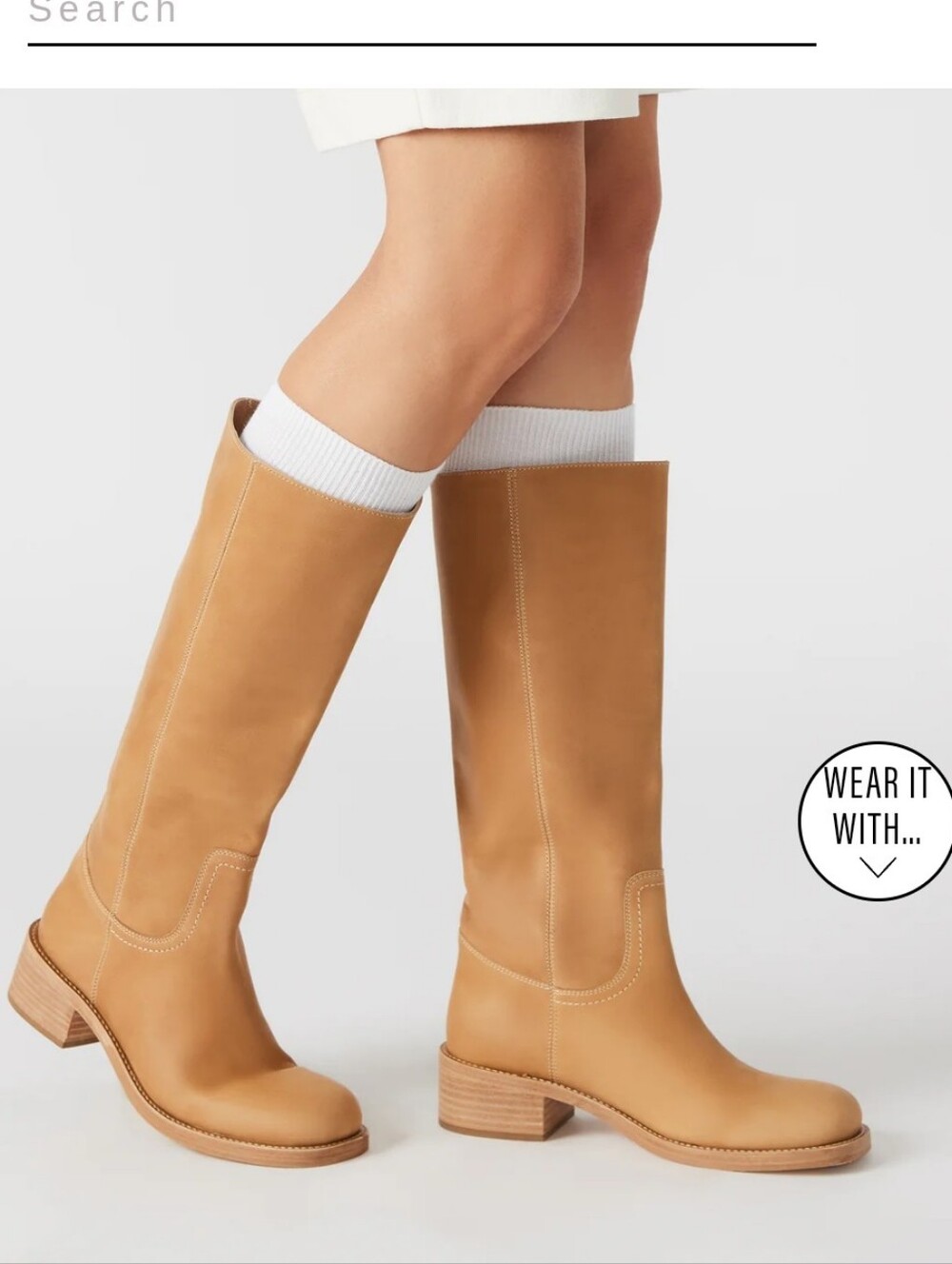 Steve Madden Riggs Tall Leather Boots